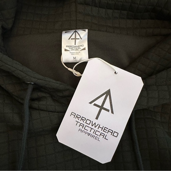 Arrowhead Tactical Men's Standoff Concealment OD Green Hoodie, Medium - Picture 8 of 11